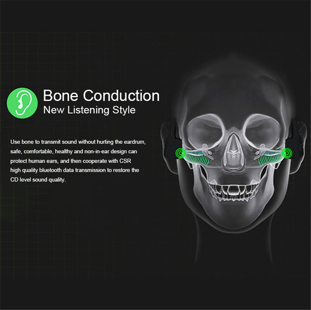 VIVIBEE Bone Conduction Smart  Glasses