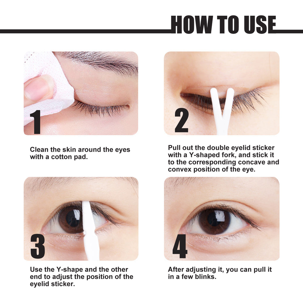 Double Eyelid Styling, Invisible Glue-free Natural Mesh Is Sticky When It Meets Water Lace Olive Type