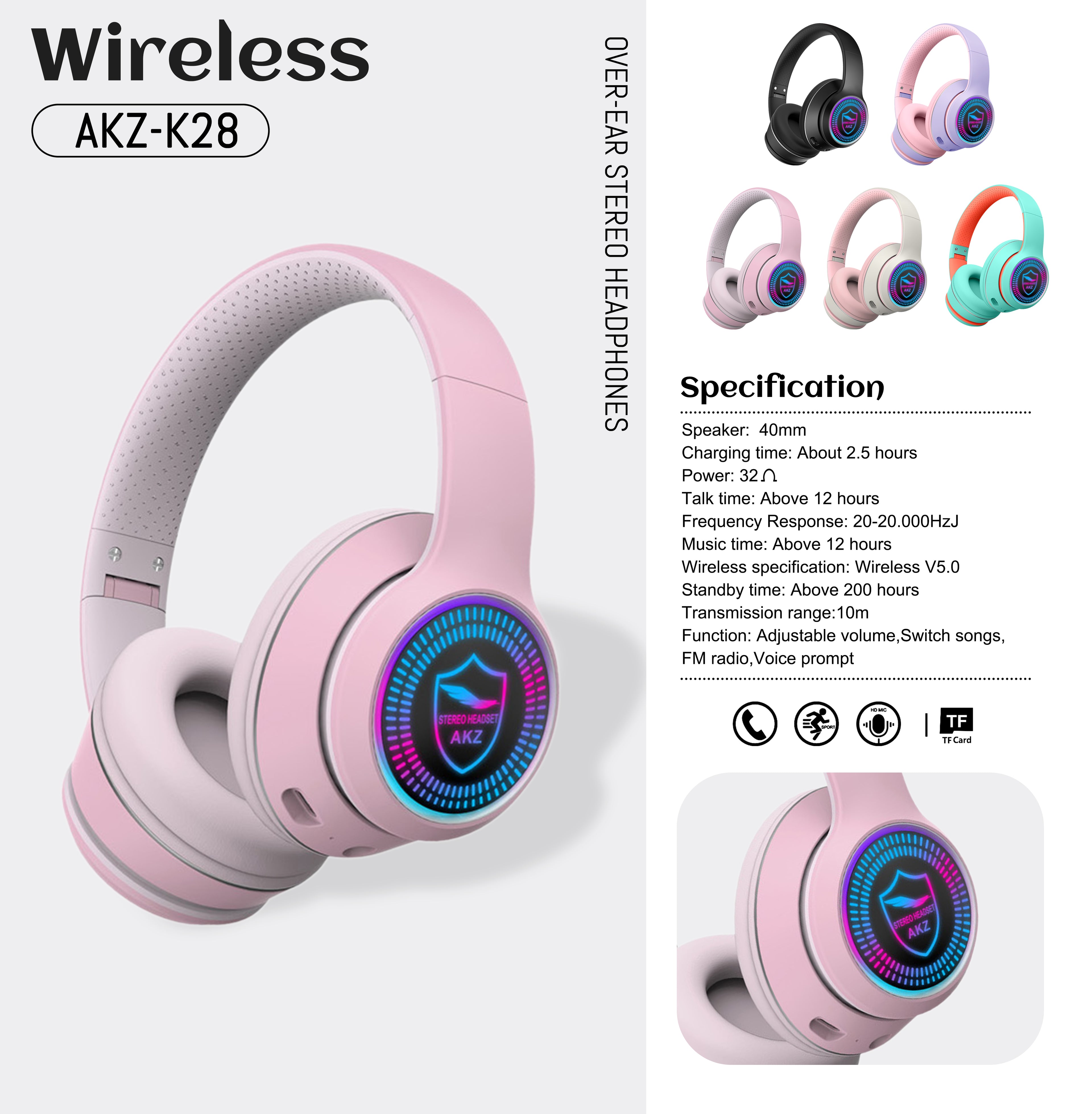 K28 Luminous 4-in-1 Headset