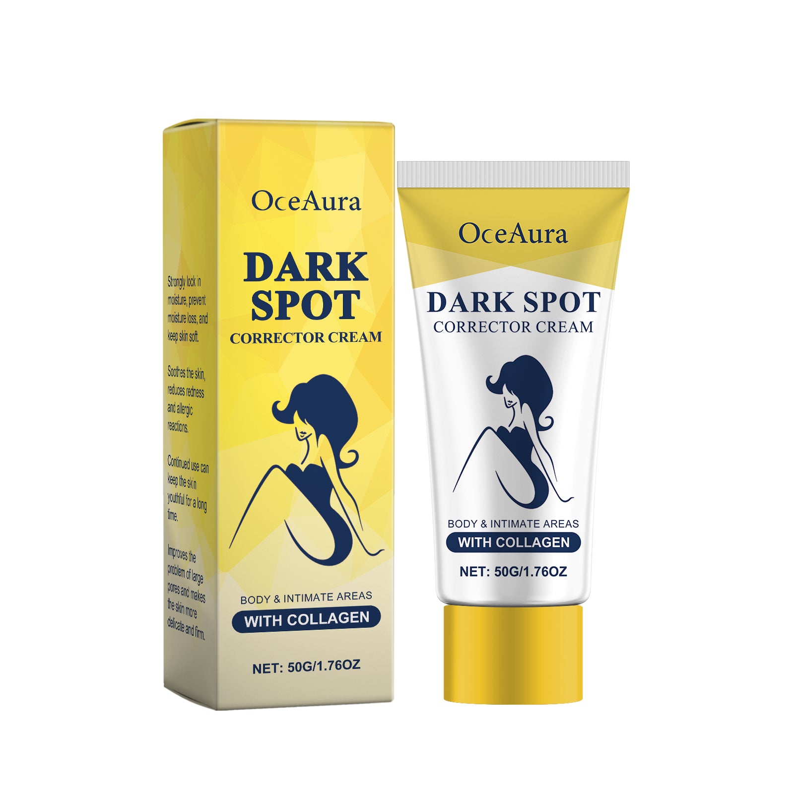 OceAura Body Moisturizer Moisturizes Body Skin To Improve Skin Dullness Moisturizing Body Cream