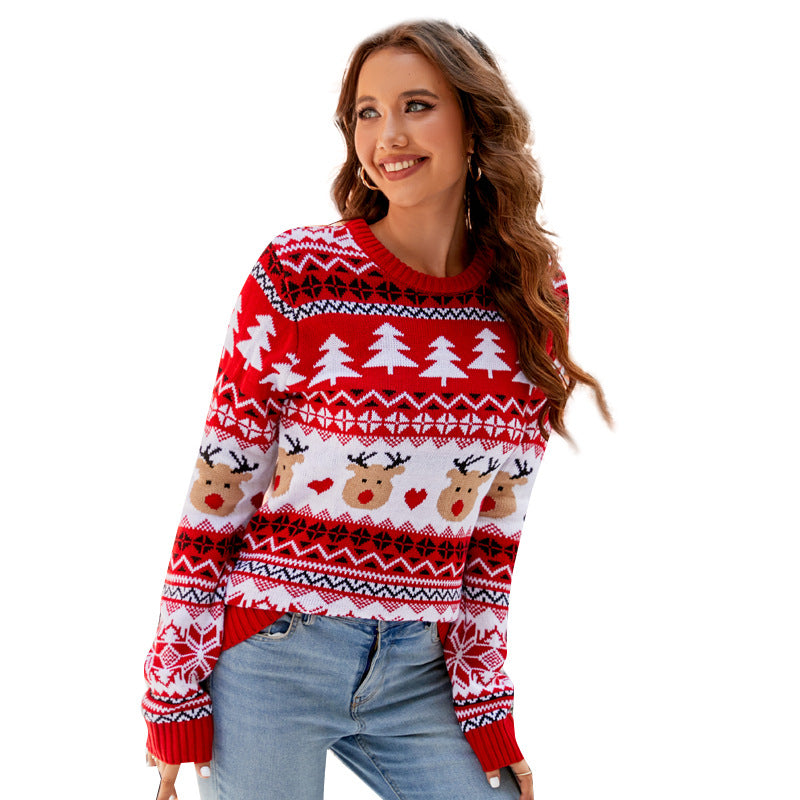 Head over Christmas sweater for women
