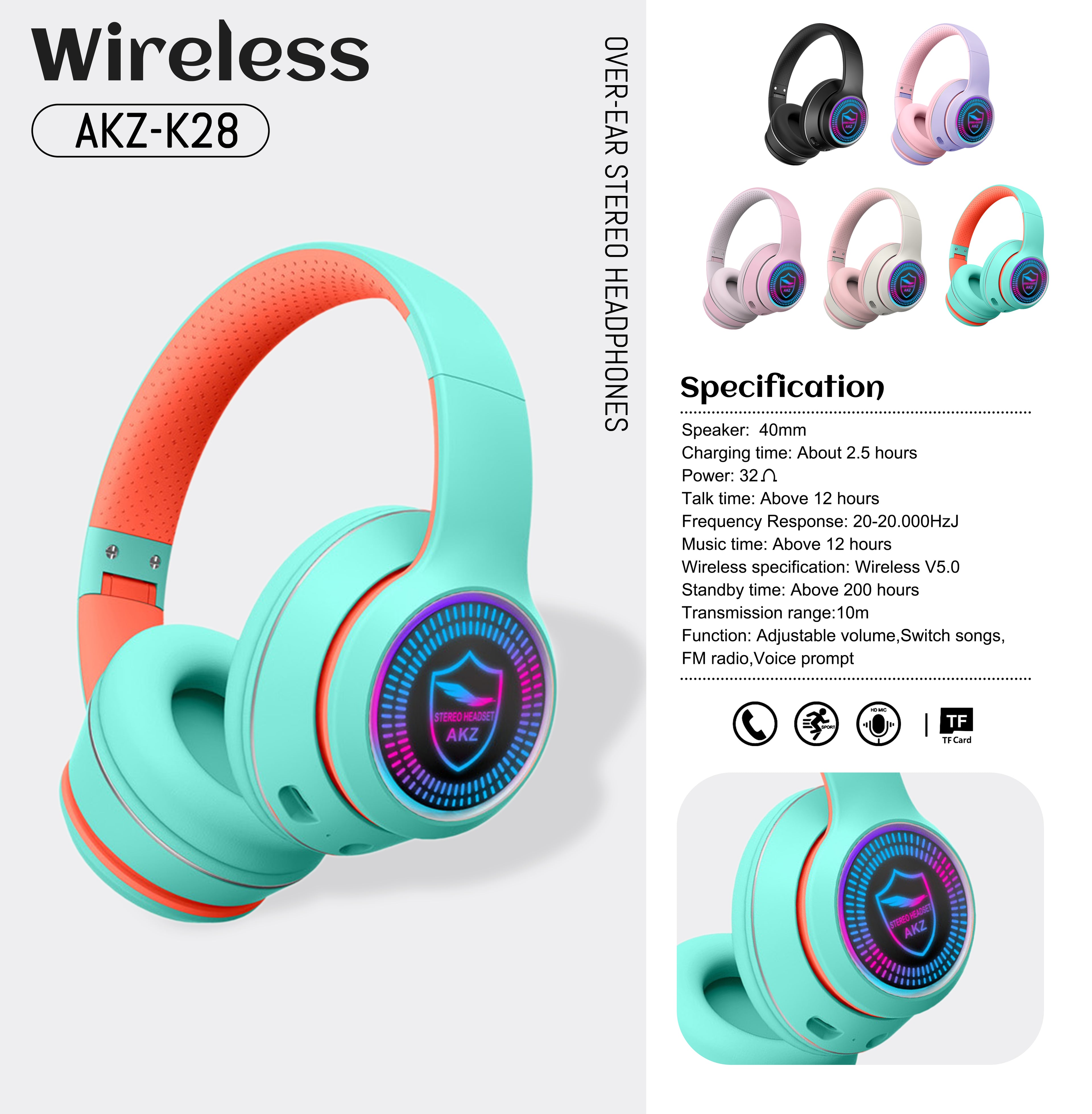 K28 Luminous 4-in-1 Headset