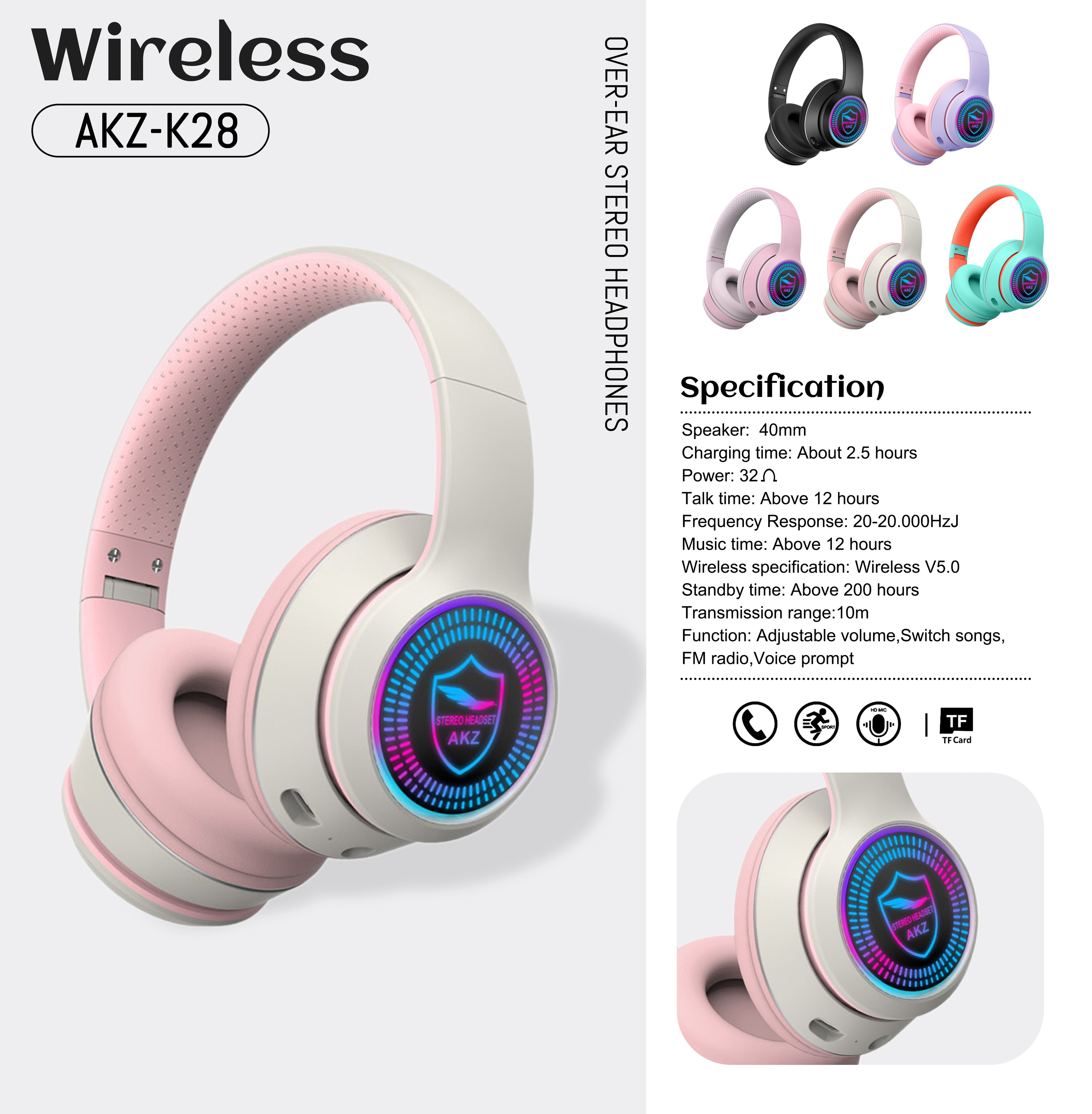 K28 Luminous 4-in-1 Headset