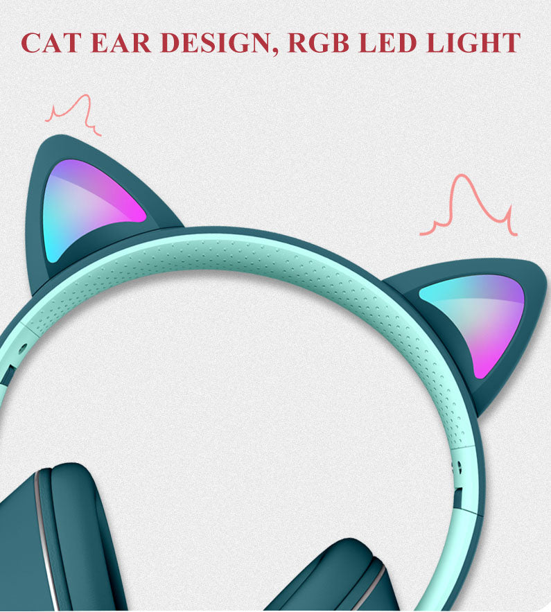 AKZ-022 RGB Cat Ear Headset for PC