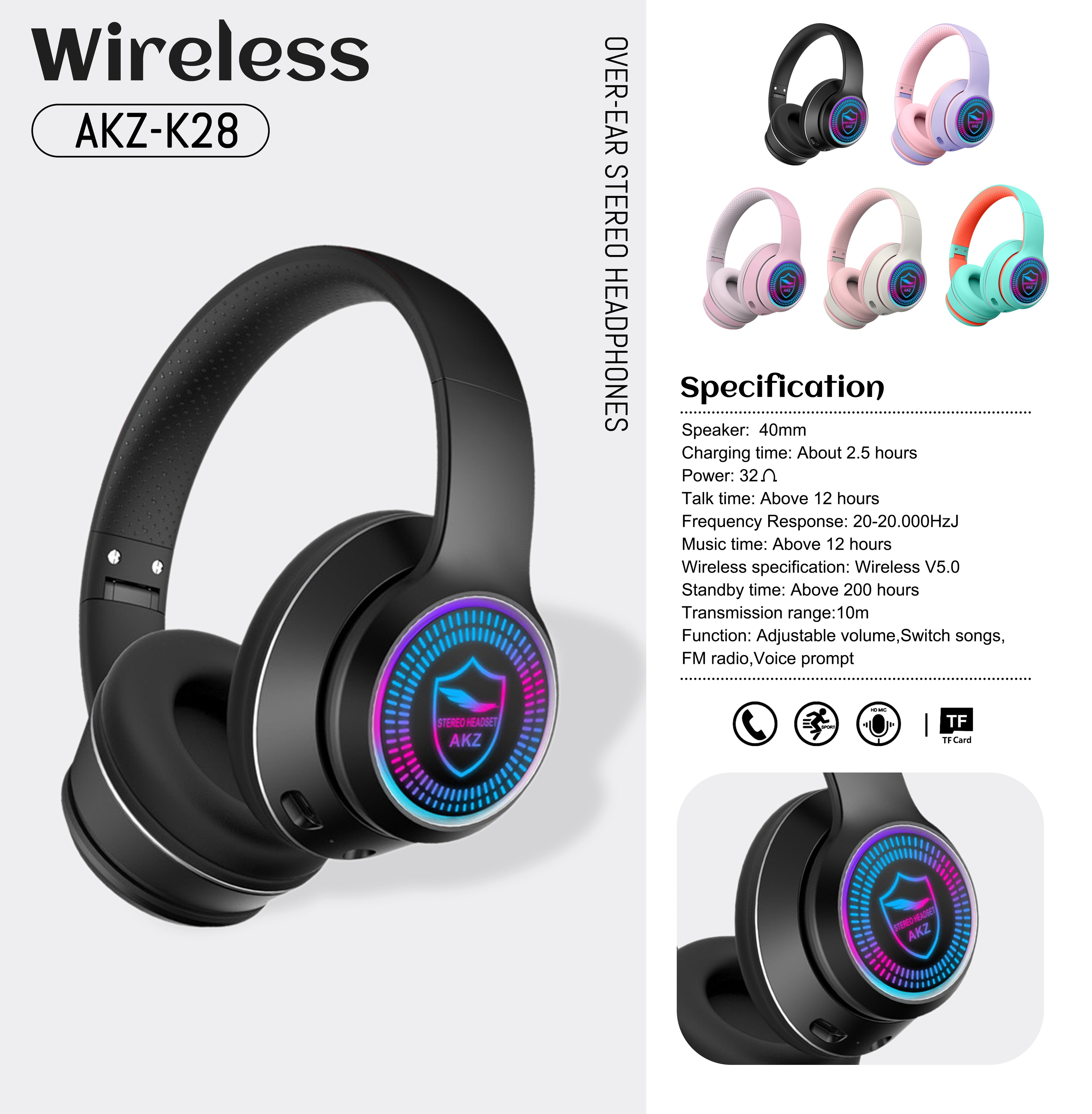 K28 Luminous 4-in-1 Headset